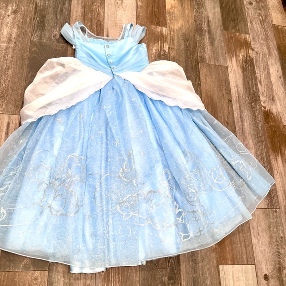Disney Parks Cinderella Dress Gown Bippity Boppity Boutique DCL Girl’s 9/10 - Picture 12 of 15